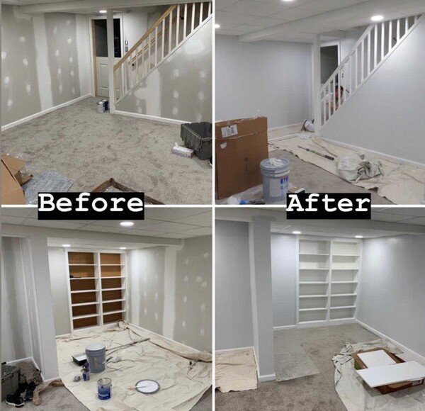 Before and After Interior Painting Services in Rocky Point, NY (1)